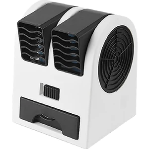Mini Klima 3'ü 1 Arada Fan Nemlendirici Arıtma Ev/dış Mekan Usb/ Güçlendirilmiş Taşınabilir Sessiz Hava Soğutucu (Yurt Dışından)