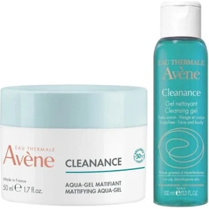 Cleanance Aqua-Mattifying Aqua-Gel 50 ml + Cleanance Cleansing Gel 100 ml