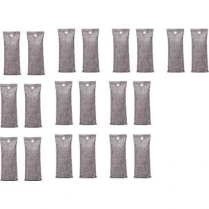 Bambu Kömür Hava Temizleme Torbası (20 Paket) 50G Aktif Kömür Koku Emici Ev Için Doğal Oda Spreyi (Yurt Dışından)