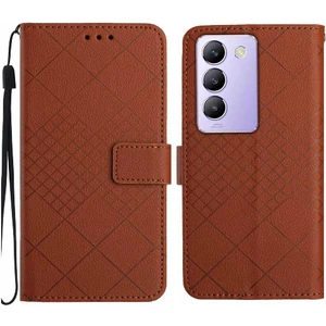 Bdt Shop Vivo V30 Lite Için Flip Case El Kayışı Elmas ile 5g Cüzdan Pu Deri (Yurt Dışından)