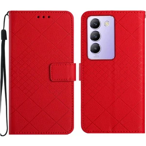 Bdt Shop Vivo V30 Lite Için Flip Case El Kayışı Elmas ile 5g Cüzdan Pu Deri (Yurt Dışından)