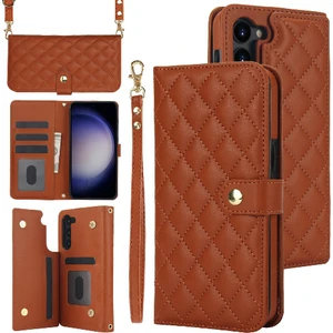 Bdt Shop Samsung Galaxy Case 5g Crossbody Tarzı 5 Kart Yuvaları ile Premium (Yurt Dışından)