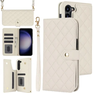 Bdt Shop Samsung Galaxy Case 5g Crossbody Tarzı 5 Kart Yuvaları ile Premium (Yurt Dışından)