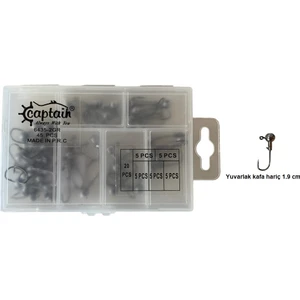 6435 Compact Eco Kutulu Jig Head Seti 2gr 45 Adet