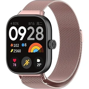 Xiaomi Redmi Watch 4/5 /Band 8 Pro /Band 9 Pro Kordon Milano Loop Metal Kordon