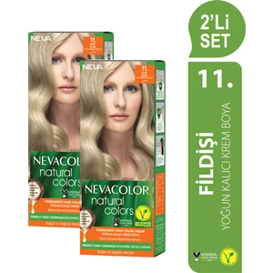 Nc Natural Colors 2'Li Set  11. Fildişi Kalıcı Krem Saç Boyası Seti