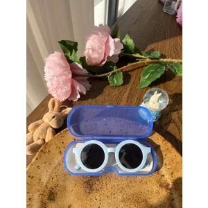 Jolly Kids Uv 400 Korumalı Erkek Kız Bebek-Çocuk Güneş Gözlüğü Kutulu Kemik Iskandinav Model