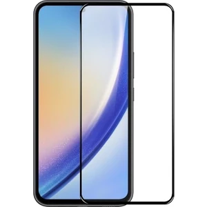 Samsung Galaxy A55 5g ile Uyumlu Şeffaf Ekranı Tam Kaplayan 5d Cam Kırılmaz Cam Ekran Koruyucu