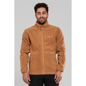 Salmon Tam Fermuarlı Polar