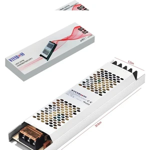 WN-1210 Metal Kasa Slim 12 Volt 33 Amper Adaptör