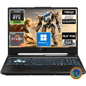 Tuf Gaming A15 FA506NF-HN050A20 Ryzen5 7535HS 8gb 512SSD RTX2050 15.6" Fullhd Windows 11 Pro Taşınabilir Bilgisayar-CNT021