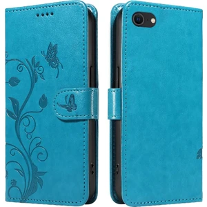 BDT Boutique IPhone Se 2020 ve Kart Yuvası Kabartmalı Kelebek Cüzdan Telefon Kılıfı (Yurt Dışından)