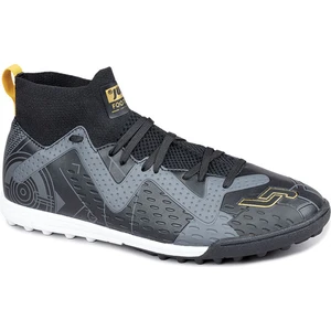 29683 Erkek Çoraplı Halı Saha Ayakkabı Siyah - Gri