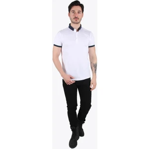 1694 Ayaklı Gömlek Yaka T-Shirt