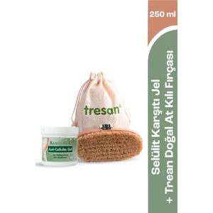 Vücut Jel 250 Ml + Tresan Doğal At Kılı Fırçası
