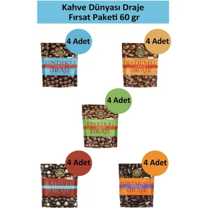 Kahve Dünyası Draje Fırsat Paketi 60 gr x 20 Adet