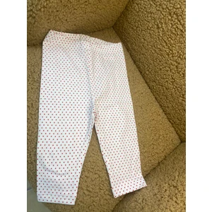 Pieros Baby 0083 Kırmızı Puantiyeli Tayt