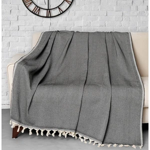 Denizli Concept Trendy Koltuk Örtüsü Siyah 2'li Set