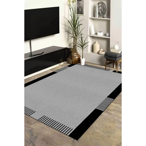 Decomia Home  Dijital Kaymaz Yıkanabilir Jüt Görünümlü Gri Salon Halısı Mutfak Halısı Balkon Halısı Yolluk Ev Dekor