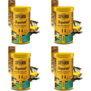 Tropical Balık Yemi Professional-Mix Flake Food 250ML (14) 4ADET