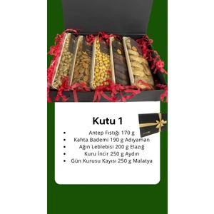 Toprak Doğal Hediyelik Kuruyemiş Kutusu