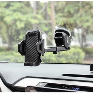 Uk Otomatik Klipsli Araba Telefon Tutucu Ayarlanabilir Cam ve Torpido Için Yüksek Kalite Tutucu