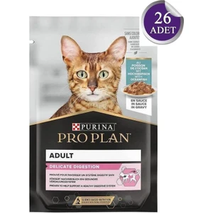 Pro Plan Pouch Sos Içinde Okyanus Balıklı Yetişkin Kedi Konservesi 85GR x 26 Adet