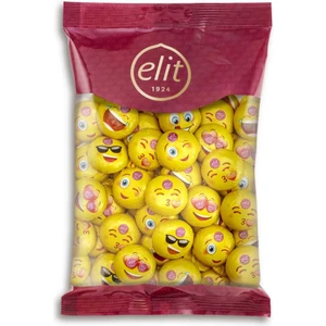 Elit Çikolata Mini Elitoloji Emoji Çikolata 500g Glutensiz
