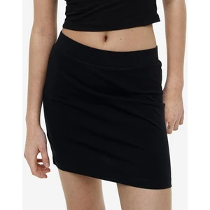 Fitilli Siyah Basic Çocuk Etek