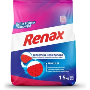 Renax Çamaşır Makinesi Deterjanı Renkliler 1,5 kg
