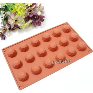 Siliko World Elmas Desen Çikolata Kalıbı