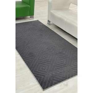 Polaris Halı Delüx Üstün Kalite Kaymaz Taban Yolluk Halı Antrasit