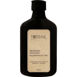 Toprak Doğal Propolis Zencefil Keçiboynuzu Özü 270 G