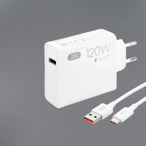 SG38 120W Gan Type-C Kablolu Turbo Ev Tipi Şarj Cihazı