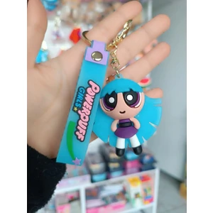 EyER Shoping Power Puff Girls Anahtarlık Vip Kalite 1 Adet