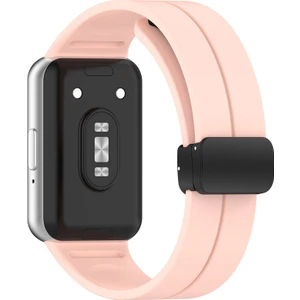 Samsung Galaxy Fit 3 R390 Uyumlu Manyetik Mıknatıslı Band Silikon Kordon Kayış