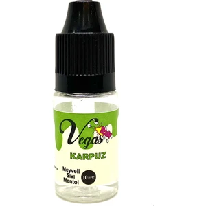 Vegas Aroma Mentol Topu  & İçecek Aroması - Karpuz 10 ml 335 Damla