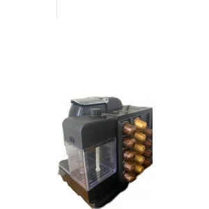 Nespresso Uyumlu Kahve Kapsül Tutucu | Nespresso Kapsül Düzenleyici-Kendinden Yapışkanlı Siyah Renk