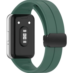 Samsung Galaxy Fit 3 R390 Uyumlu Manyetik Mıknatıslı Band Silikon Kordon Kayış