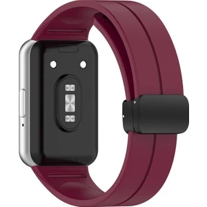 Samsung Galaxy Fit 3 R390 Uyumlu Manyetik Mıknatıslı Band Silikon Kordon Kayış