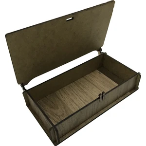 Ala Depo Dekoratif Kutu Tığ Kutusu Organizer Mücevher Takı Kutusu 17X9X3,5 cm