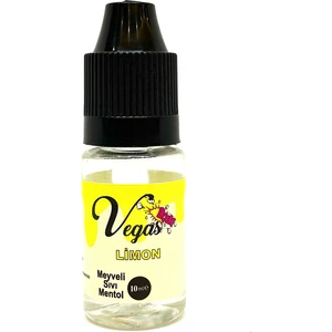 Vegas Aroma Mentol Topu & İçecek Aroması - Limon Aromalı 10 ml 335 Damla