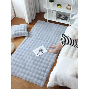 Baladi Home Kalın Tavşan Peluş Halı Kaymaz Tabanlı Çok Yumuşak