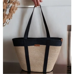 Hasır Plaj Çantası