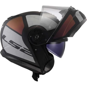 Ls2 Strobe 2 Orıon Mat Siyah-Mor-Mavi Kask - Xxl