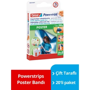 Tesa® Powerstrips Poster Bandı