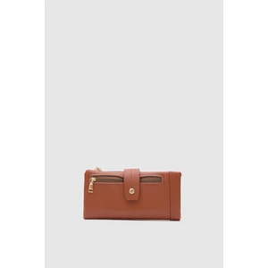 Shule Bags Kadın Portföy Cüzdan Jolls Taba
