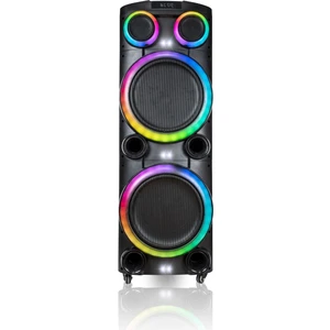 Hepu HP-962 Şarlı Taşınabilir Bluetooth Parti Hoparlörü 100 w 12*2 subwoofer