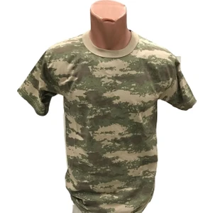 Astüm Askeri Malzeme Kamuflaj Desenli T-Shirt