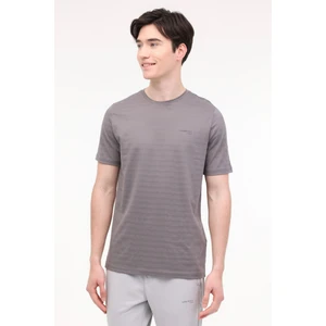ML HARVES 11ITL1103 4FX Gri Erkek Kısa Kol T-Shirt